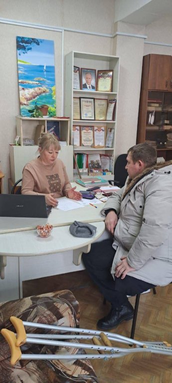 23 января 2025 года в офисе Отделения ХКО ООО "ВОИ"  Бикинского района было особенно многолюдно. 